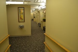 First floor hallway to Childcare, Pilates, APC and Group Cycle