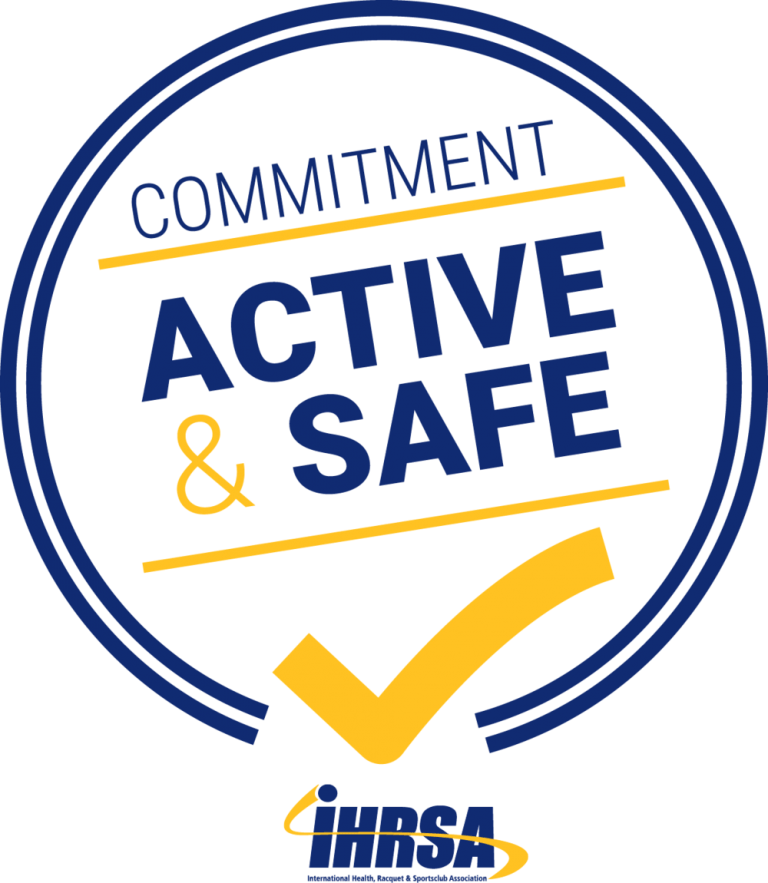 IHRSA Active & Safe logo